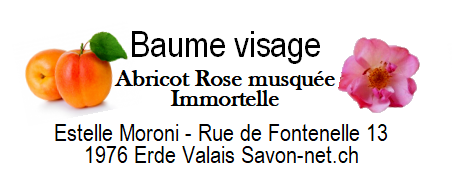 Edelweiss Ciste Rose musquée Baume visage